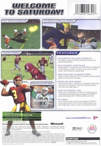 NCAA Football 2004 Box Art