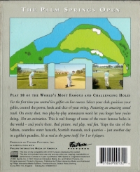 Palm Springs Open, The Box Art