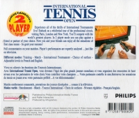 International Tennis Open (small box) Box Art