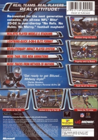 NFL Blitz 2002 Box Art