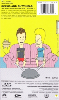 Beavis and Butt-head: The Mike Judge Collection vol. 1 Box Art