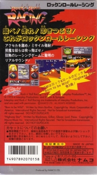 Rock n' Roll Racing Box Art