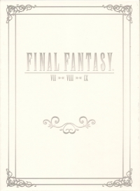 FINAL FANTASY Box Set (FFVII, FFVIII, FFIX): Official Game Guides Box Art