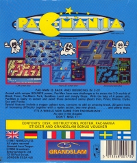 Pac-Mania Box Art