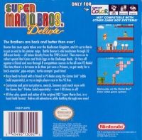 Super Mario Bros. Deluxe (black ESRB) Box Art