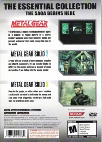 Metal Gear Solid: The Essential Collection Box Art