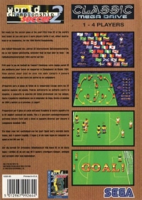 World Championship Soccer 2 - Classic Box Art