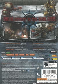Warhammer 40,000: Dawn of War II: Chaos Rising Box Art