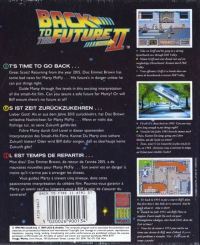 Back to the Future Part II Box Art