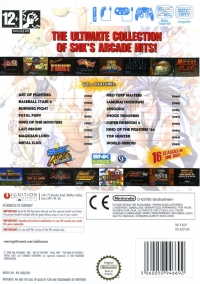 SNK Arcade Classics Vol. 1 Box Art