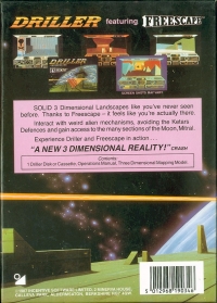 Driller (Featuring Freescape) Box Art