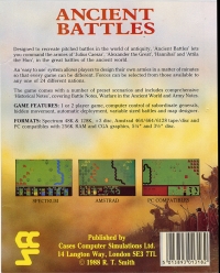 Encyclopedia of War: Ancient Battles Box Art