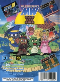 Wonder Boy V: Monster World III Box Art