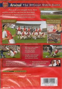 Club Football: 2003/04 Season: Arsenal Box Art