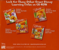 Disney's Winnie the Pooh Kindergarten Box Art