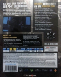 Last of Us Remastered, The (SteelBook) Box Art