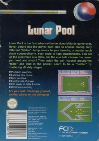 Lunar Pool Box Art