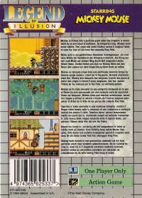 Legend of Illusion Starring Mickey Mouse Box Art