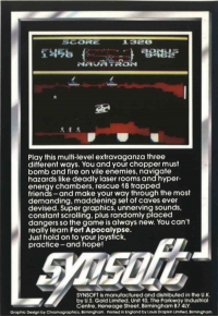 Fort Apocalypse (cassette) Box Art