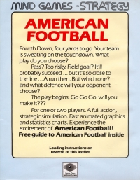 American Football Box Art