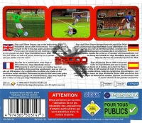 Sega Worldwide Soccer 2000 Box Art