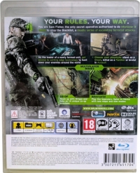 Tom Clancy's Splinter Cell: Blacklist Box Art