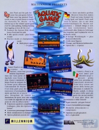 Aquatic Games, The: Starring James Pond and the Aquabats Box Art