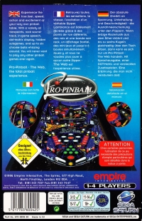 Pro Pinball: The Web Box Art