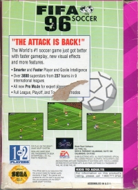 FIFA Soccer 96 Box Art