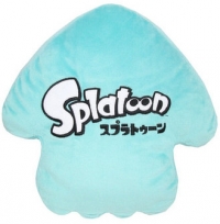 Splatoon Squid Pillow - Turquoise Box Art
