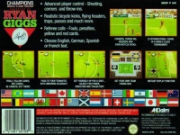 Champions World Class Soccer Endorsed by Ryan Giggs Box Art