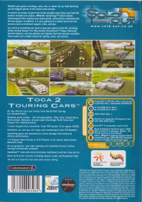 TOCA 2 Touring Cars - Sold Out Software Box Art