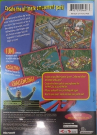 RollerCoaster Tycoon Box Art