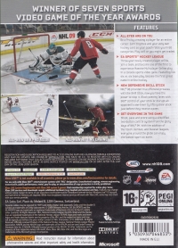 NHL 09 Box Art