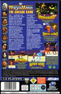 WWF Wrestlemania: The Arcade Game Box Art