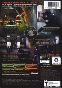 Tom Clancy's Splinter Cell: Pandora Tomorrow - Platinum Hits Box Art