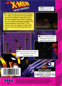 X-Men: Mojo World Box Art