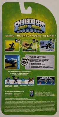 Skylanders Swap Force - Turbo Jet-Vac Box Art