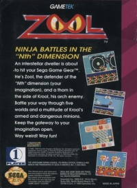 Zool: Ninja of the Nth Dimension Box Art