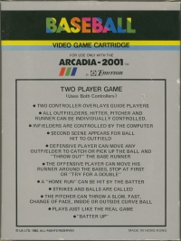 Baseball Box Art