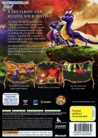 Legend of Spyro, The: Dawn of the Dragon Box Art