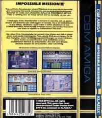 Impossible Mission II - Klassix Box Art