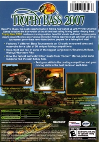 Bass Pro Shops: Trophy Bass 2007 Box Art