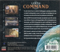 Earth Command: De Toekomst van de Wereld Ligt in Jouw Handen Box Art