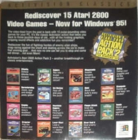Activision's Atari 2600 Action Pack 2 for Windows 95 - Activision Classics CD Box Art