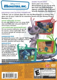Disney/Pixar Classics Monsters, Inc. [CA] Box Art