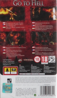 Dante's Inferno - PSP Essentials [PL][CZ][HU] Box Art