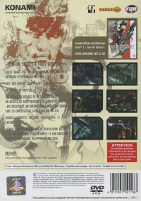 Metal Gear Solid 2: Sons of Liberty [FR] Box Art