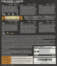 Gears of War Ultimate Edition / Rare Replay Box Art