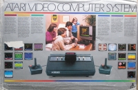 Atari 2600 Video Computer System (2 joystick) Box Art